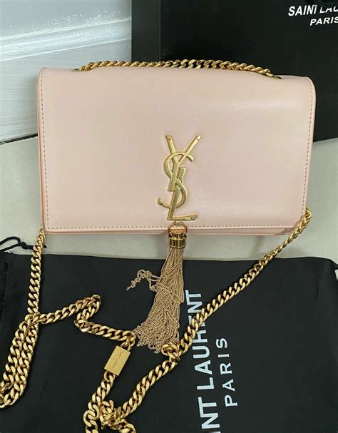 pink and gold ysl bag|pink yves saint laurent bag.